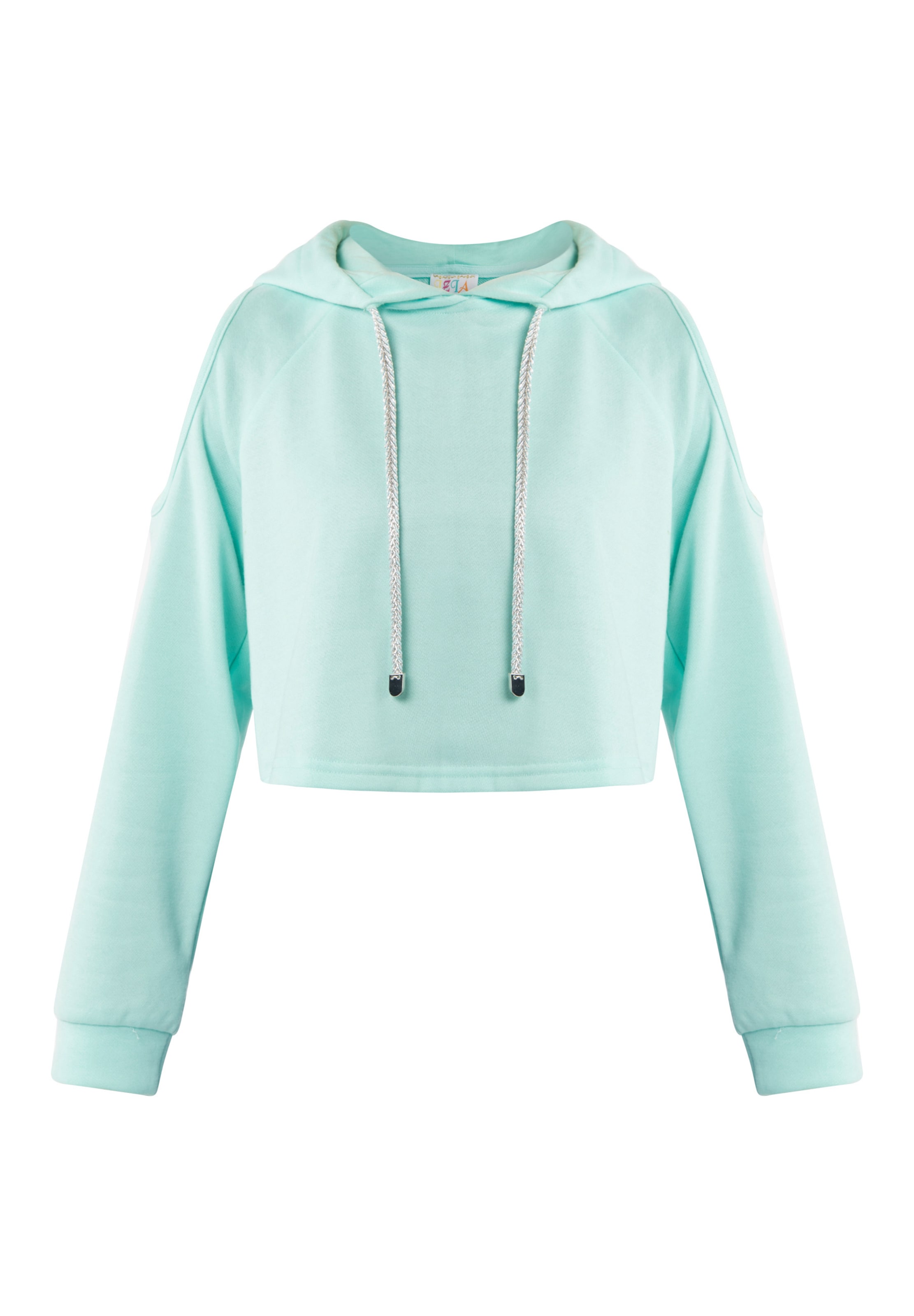 Bluză de molton de la IZIA pe albastru: față