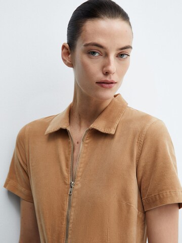 MANGO Jumpsuit 'Iggyp' in Brown