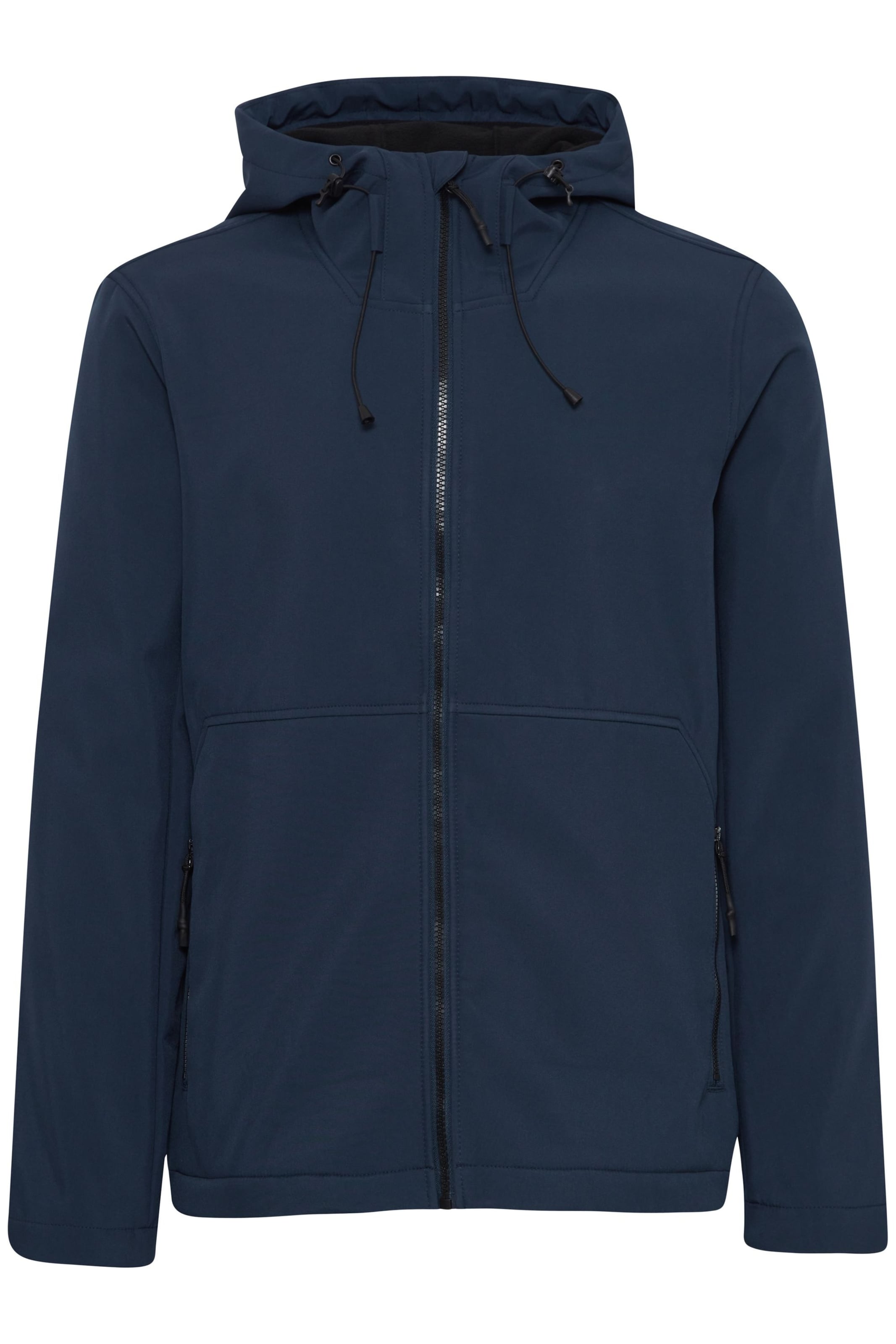 Veste mi-saison BLEND en bleu : devant