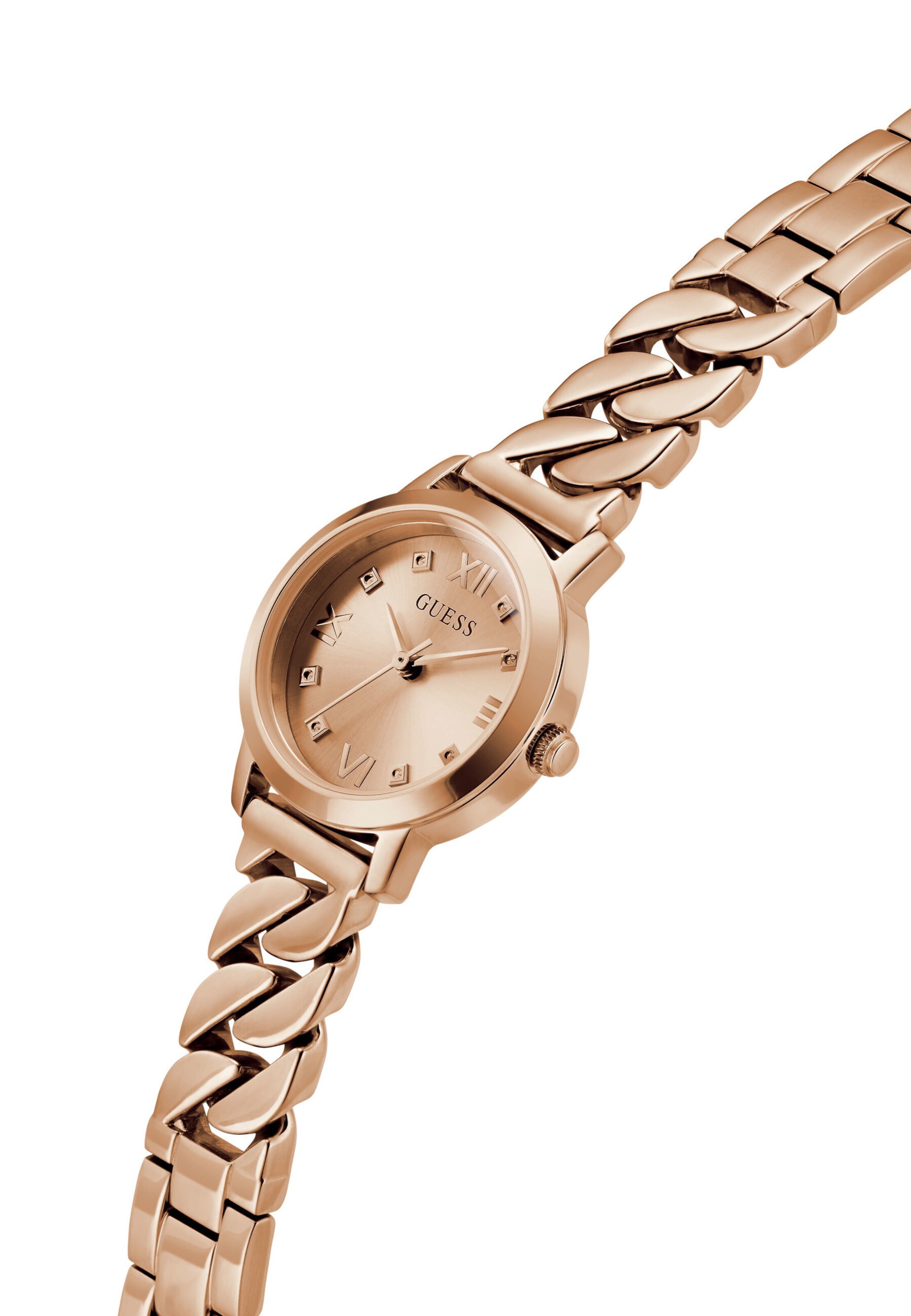 GUESS Analog Watch 'CHIME' in Gold