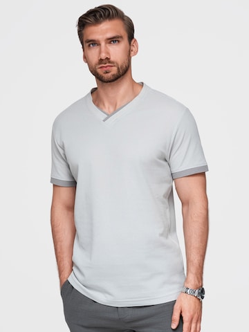 Ombre Shirt in Grijs: voorkant