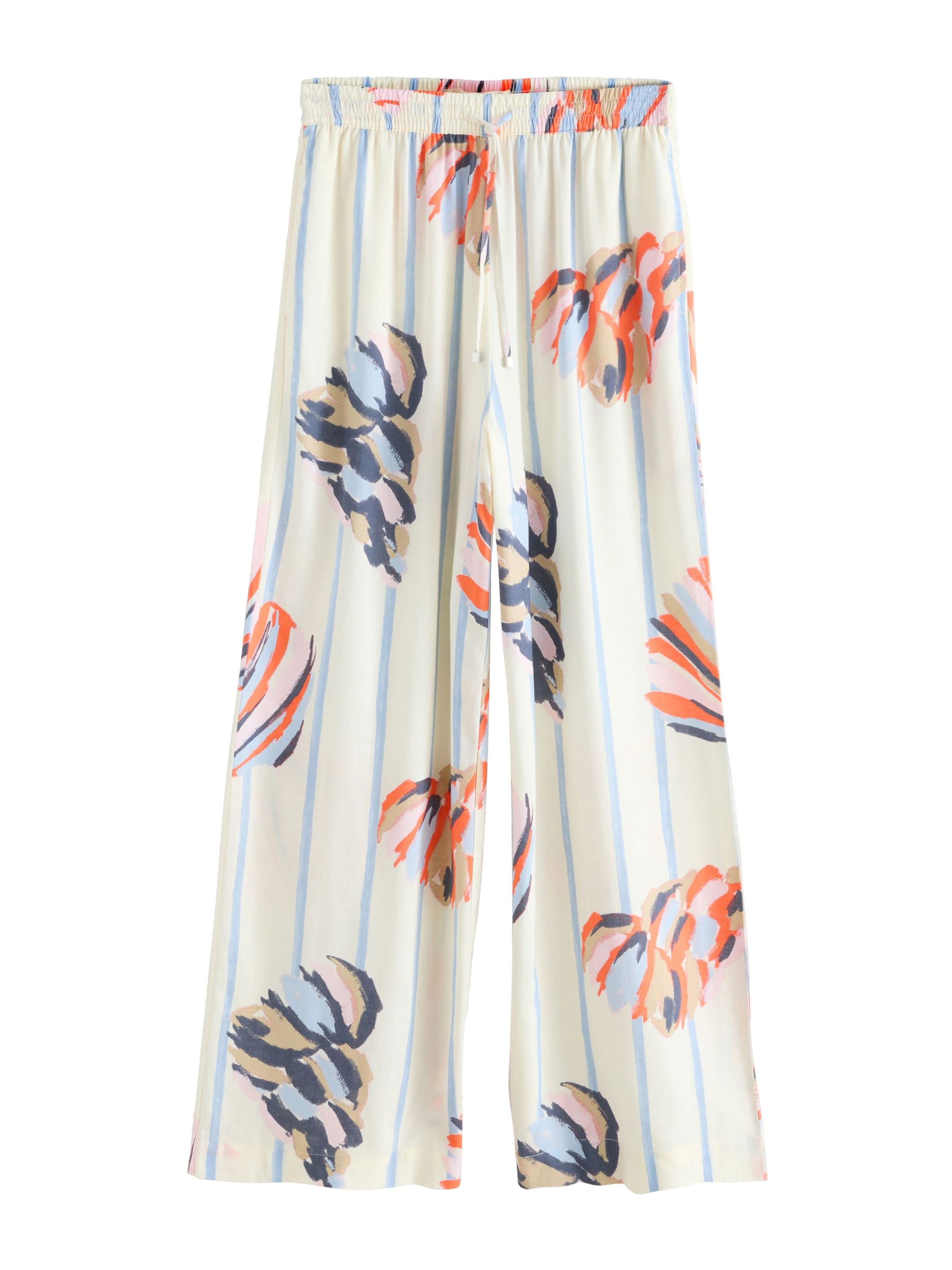 NextWide Leg/ Široke nogavice Hlače - plava boja: prednji dio