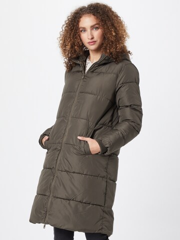 Manteau d’hiver 'BEE' PIECES en vert : devant