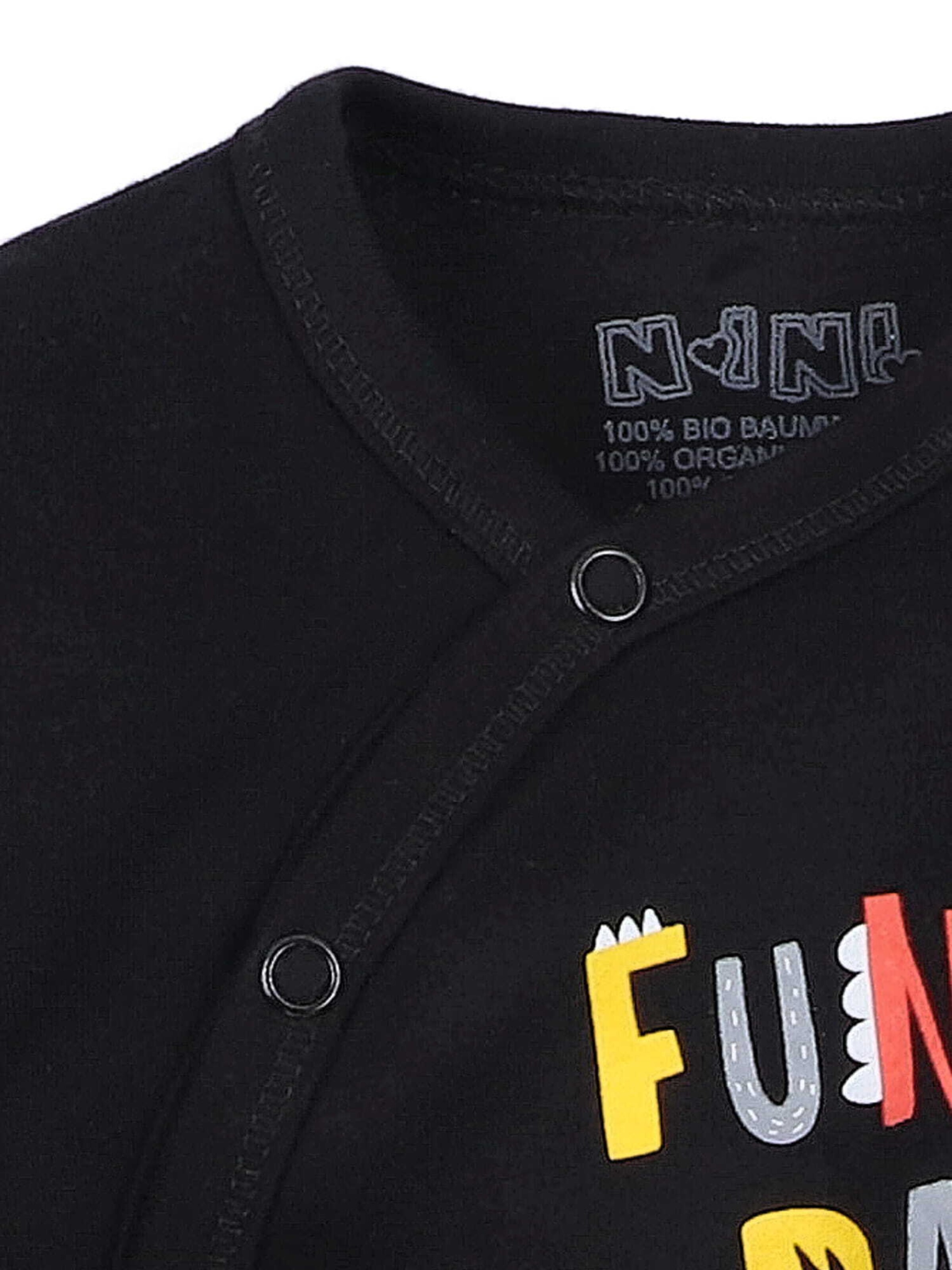 NINI Body 'Funny Day' in Schwarz