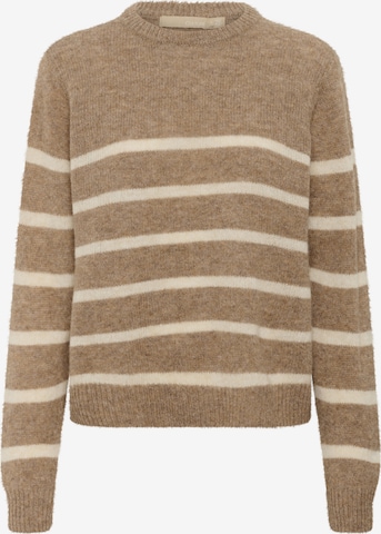 CULTURE Pullover 'Katrina' in Beige: Vorderseite