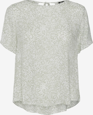 VERO MODA Blouse 'Menny' in Groen: voorkant