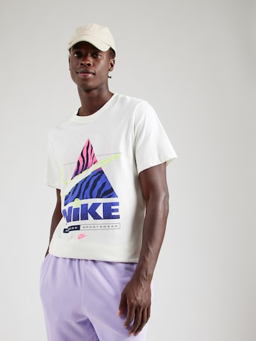 Tricou 'BRANDRIFF' de la Nike Sportswear pe alb: față