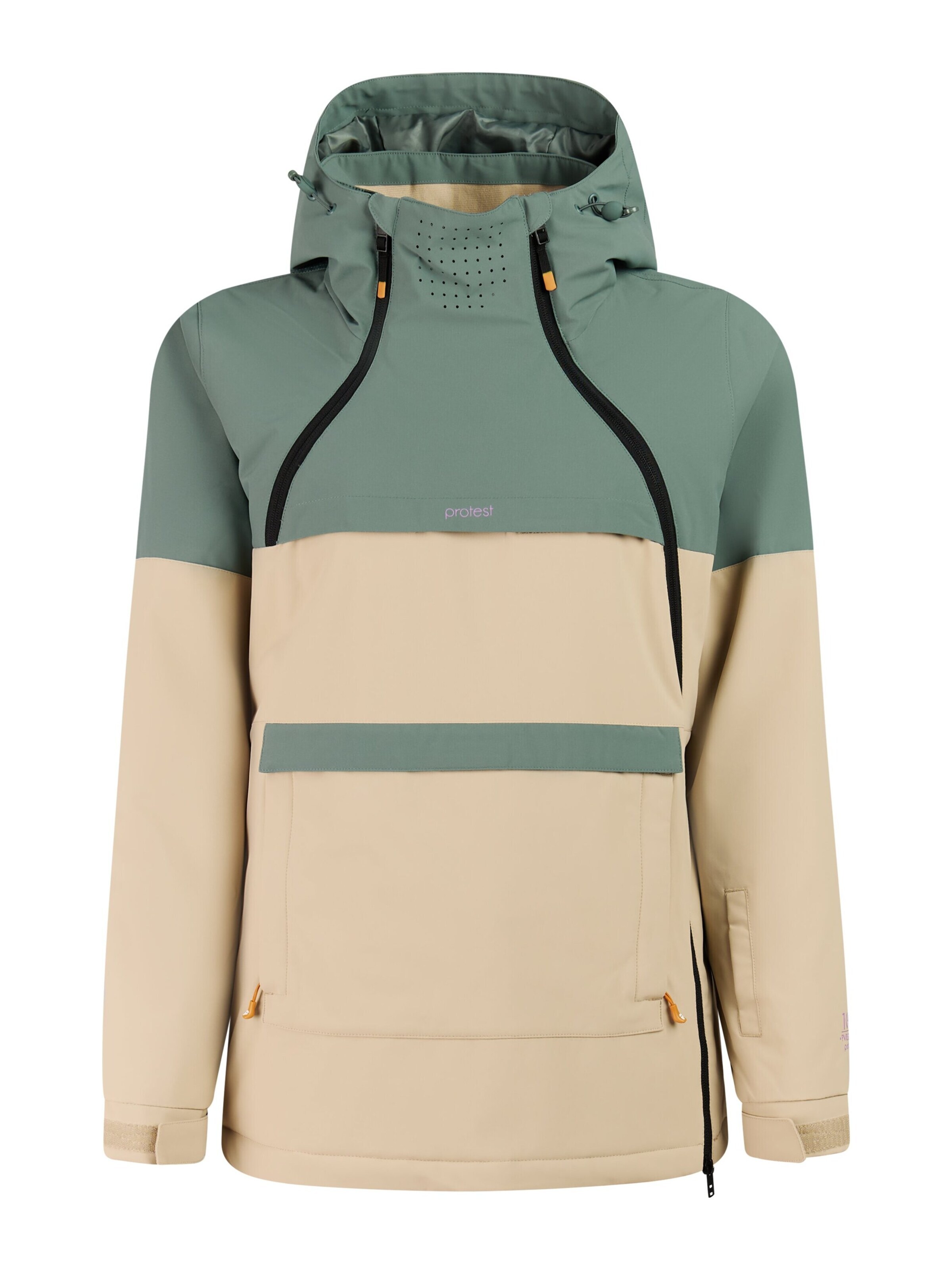 PROTEST Sports jacket 'PRTDaya' in Brown: front