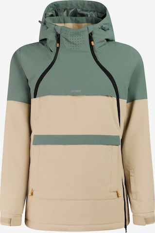 PROTEST Sports jacket 'PRTDaya' in Brown: front
