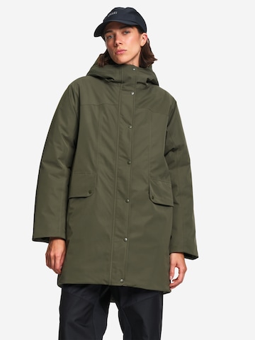 Parka mi-saison AIGLE en vert : devant