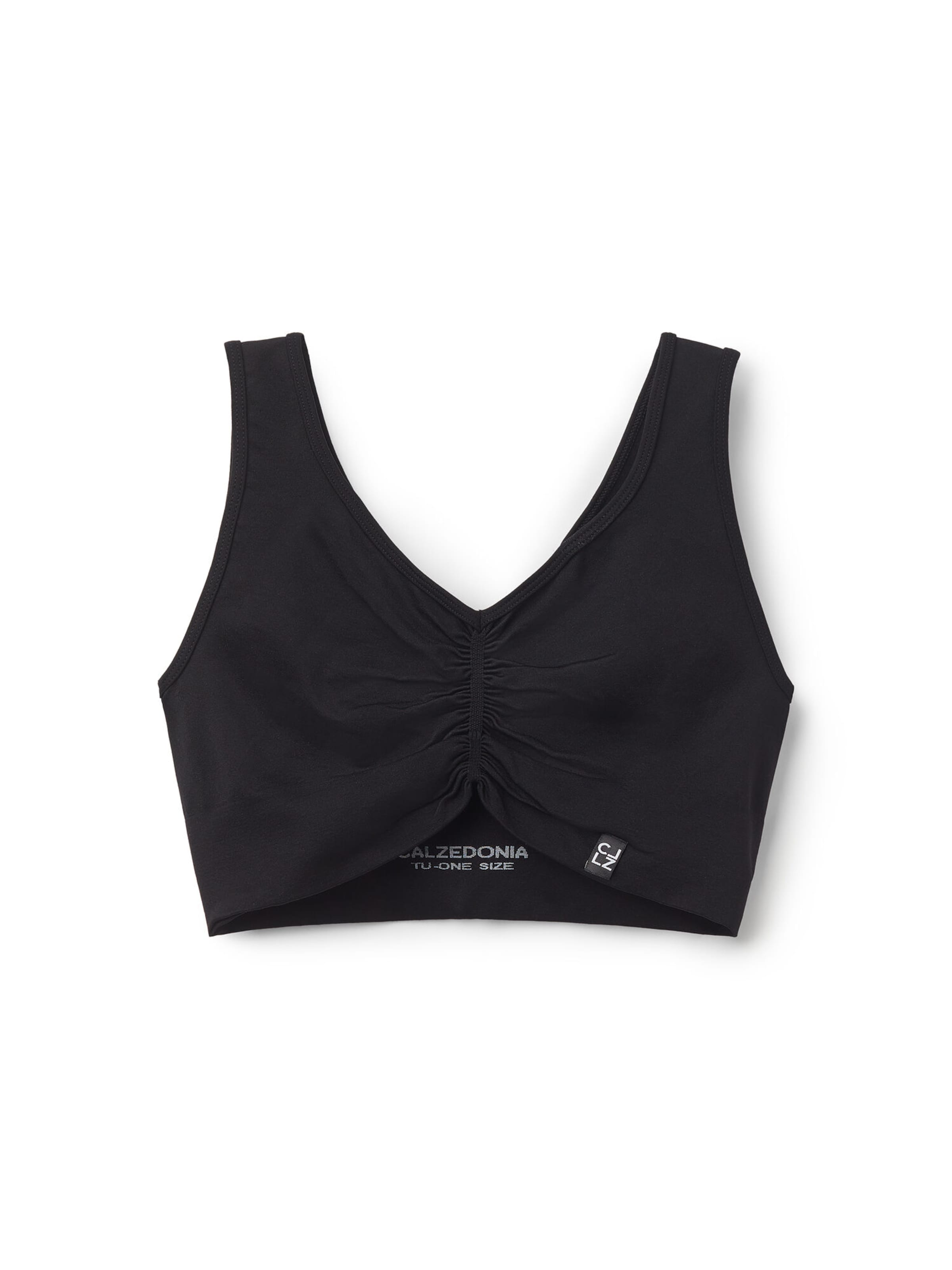 CALZEDONIA Top in Black: front
