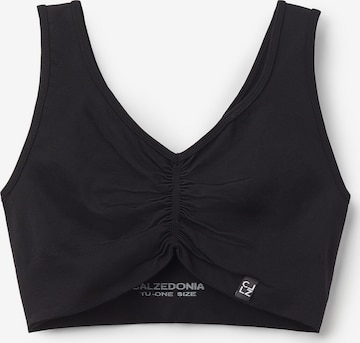 CALZEDONIA Top in Black: front