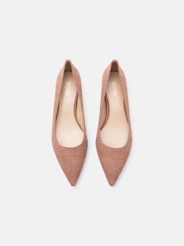 MICHAEL Michael Kors Čevlji s peto 'ALINA FLEX' | rjava barva