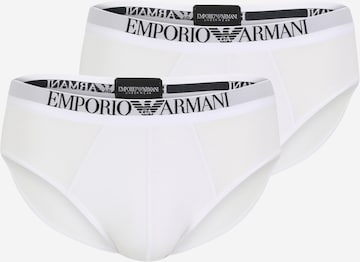 balta Emporio Armani Vyriškos kelnaitės: priekis