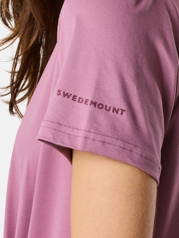 SWEDEMOUNT Functioneel shirt 'Core' in Lila