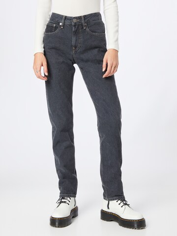 MUD Jeans Normalny krój Jeansy 'Easy Go' w kolorze czarny: przód