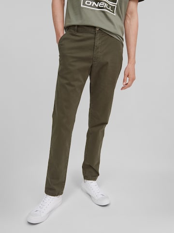 Slimfit Pantaloni di O'NEILL in verde: frontale