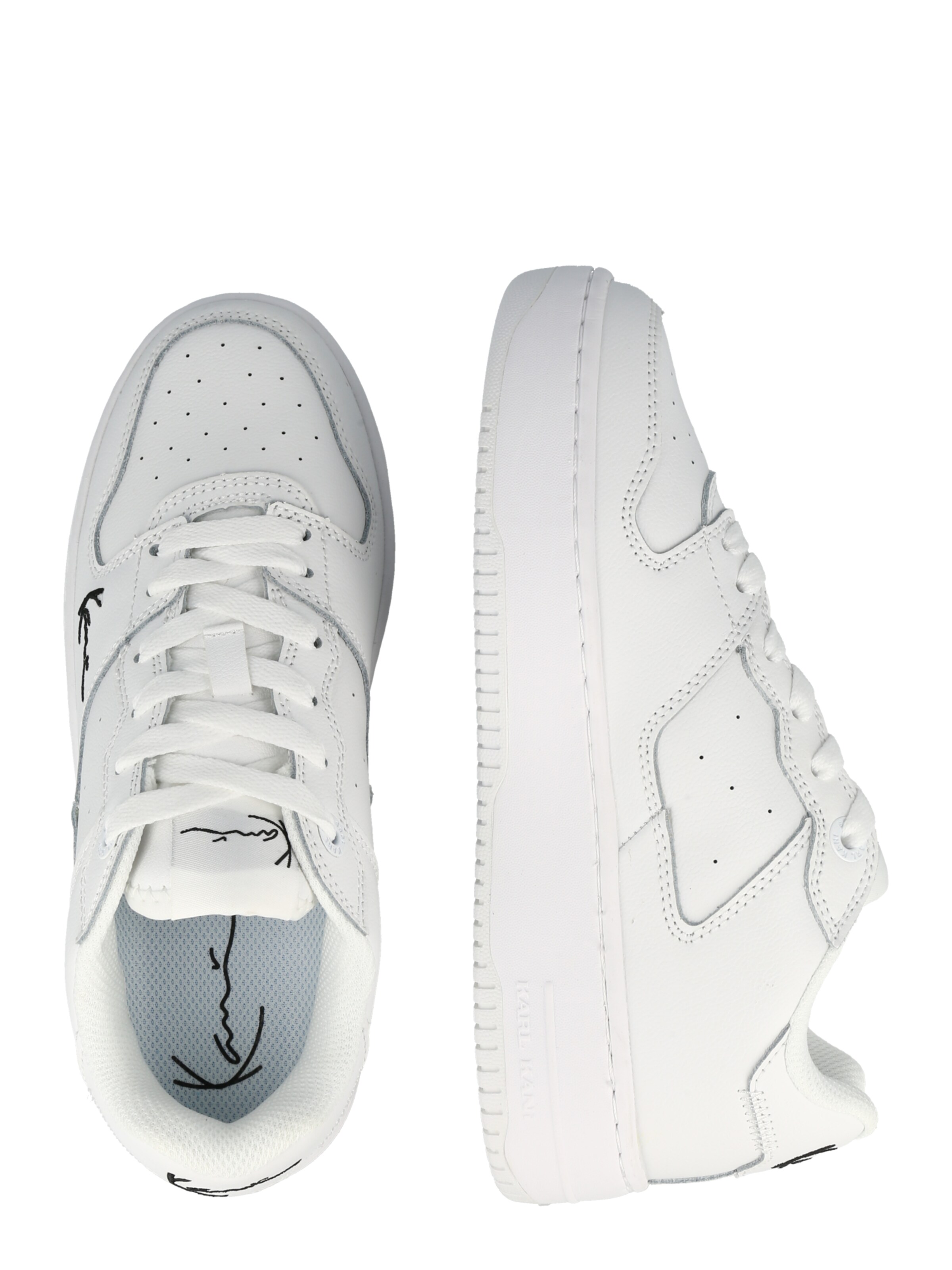 Karl KaniNiske tenisice - bijela boja