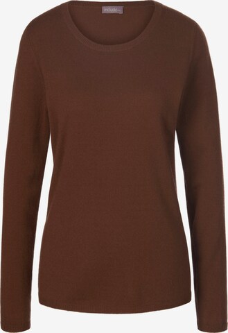 Pull-over include en marron : devant