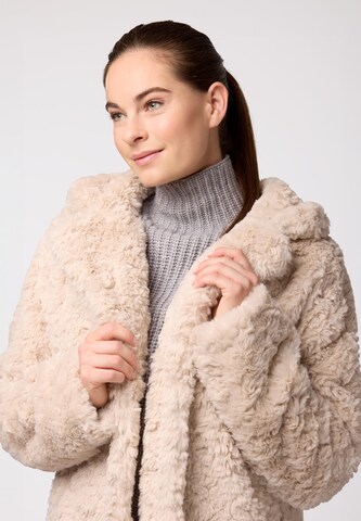 Suri Frey Fellmantel lang ' SFY Freyday ' in Beige