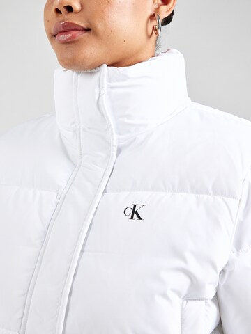 Veste mi-saison Calvin Klein Jeans en blanc