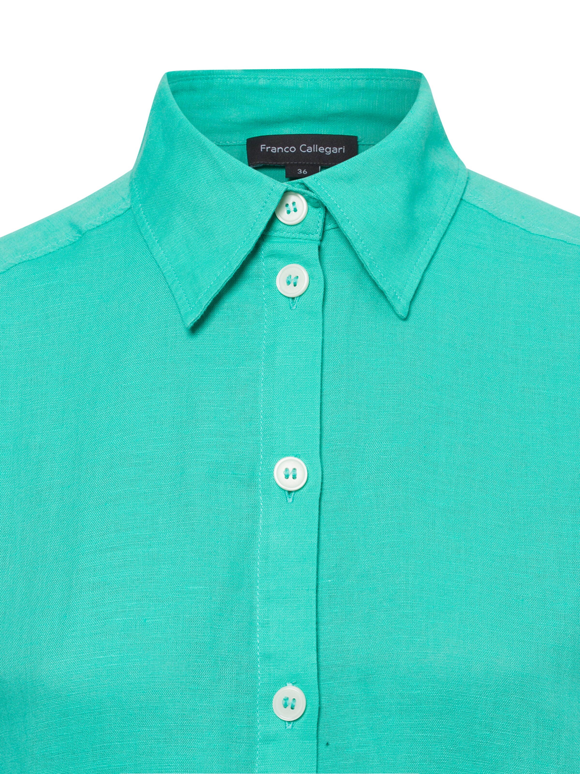 Franco Callegari Blouse ' Gudrun ' in Green