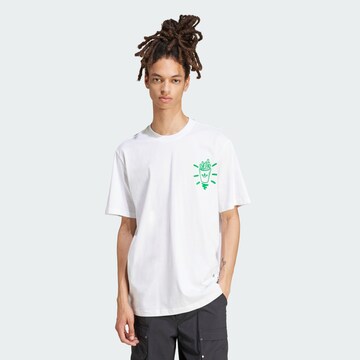ADIDAS ORIGINALS Shirt in White: front