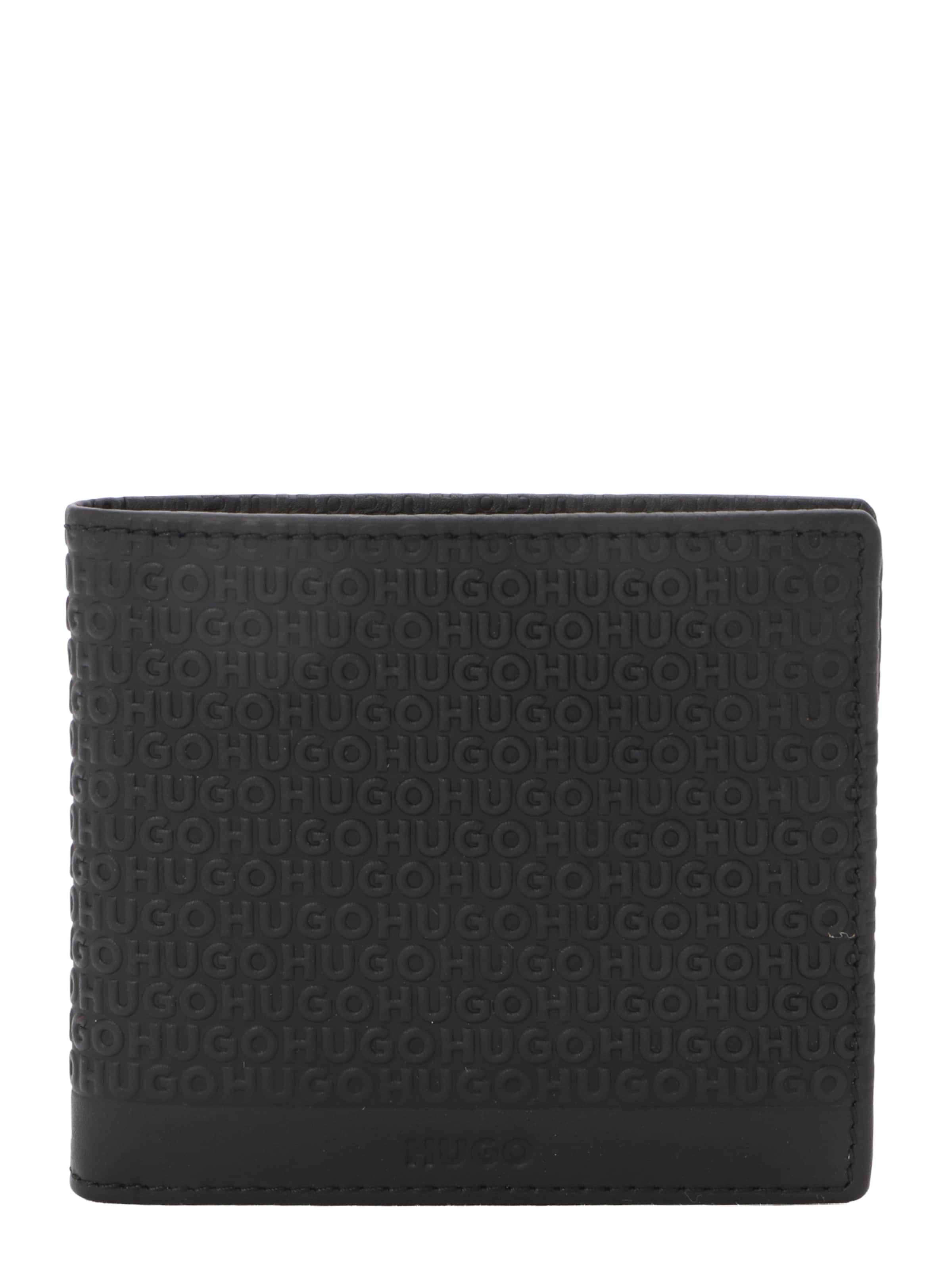 HUGO Wallet 'ETHON' in Black, Item view