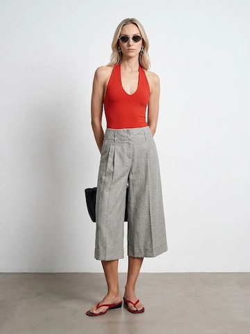 Wide Leg Pantalon 'Hose' Dilvin en gris