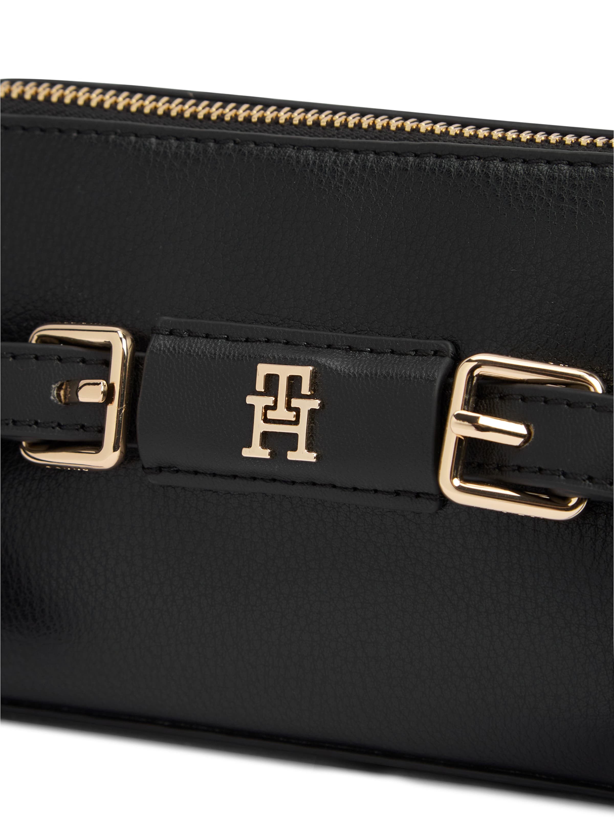 TOMMY HILFIGER Torba za čez ramo | črna barva