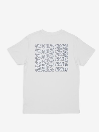 ABOUT YOU DROP Shirt 'Catching Waves' in White, Item view