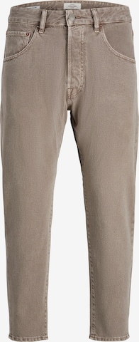JACK & JONES Regular Jeans 'FRANK LEEN' i brun: framsida