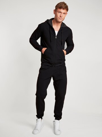 CALIDA Sweatjacke 'Remix Basic Lounge'‌‌‌‌‌‌‌‌ in Schwarz