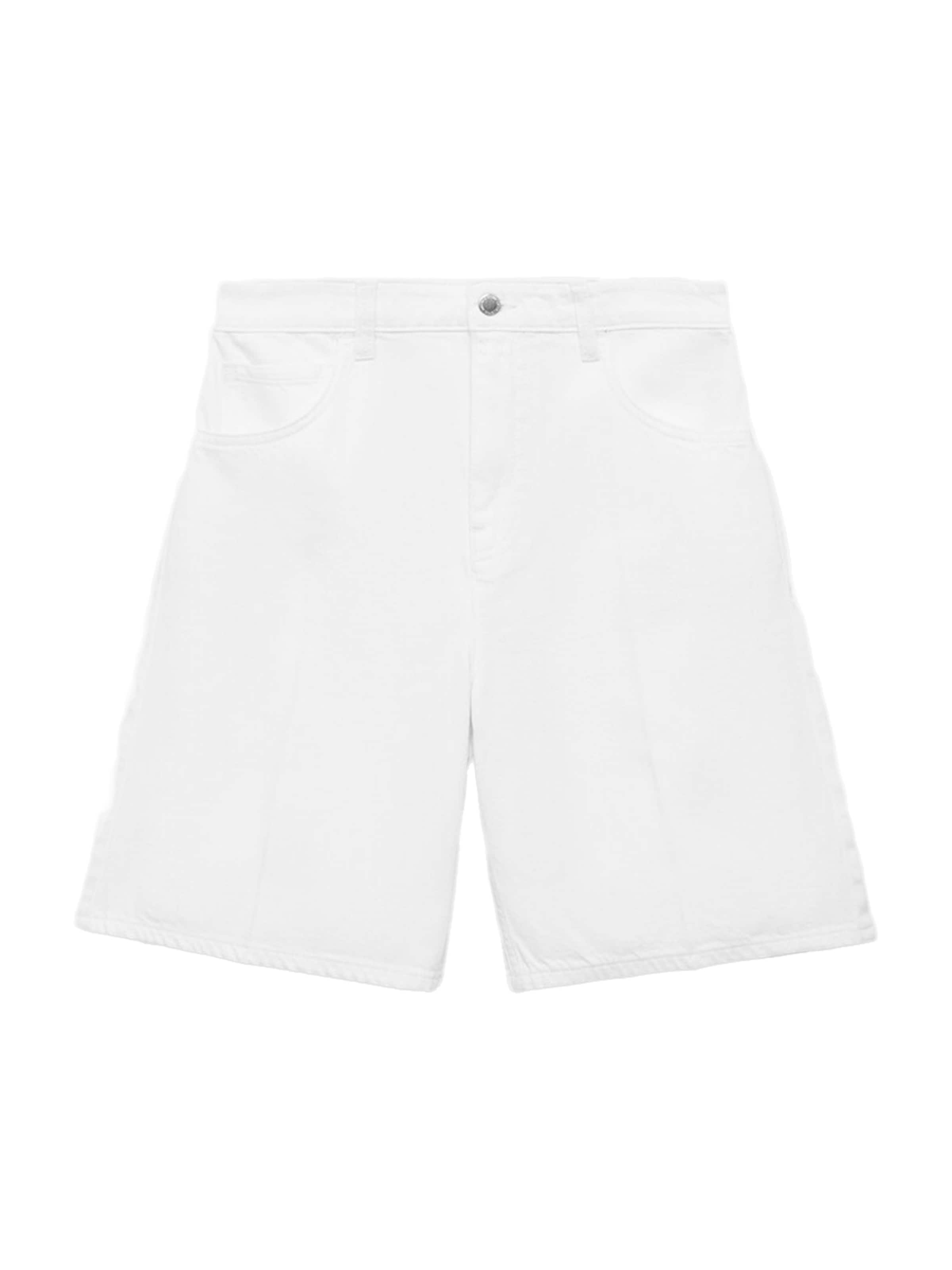 MANGO Regular Jeans 'CAMILLA' in White: front