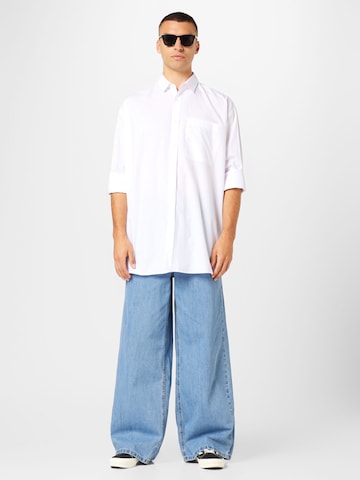 balta TOPMAN Standartinis modelis Marškiniai