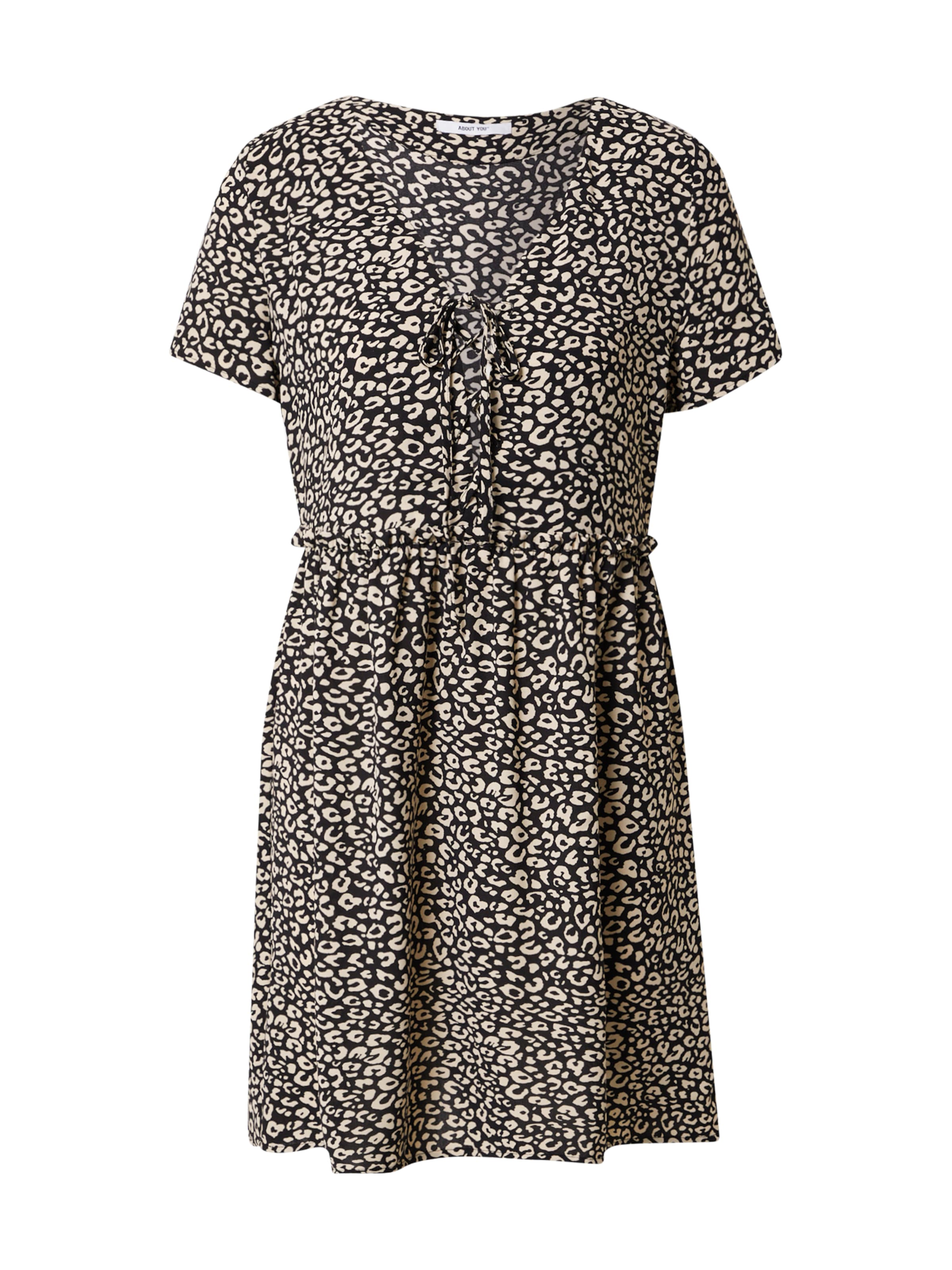 ABOUT YOU Šaty 'Indra' - Čierna: predná strana