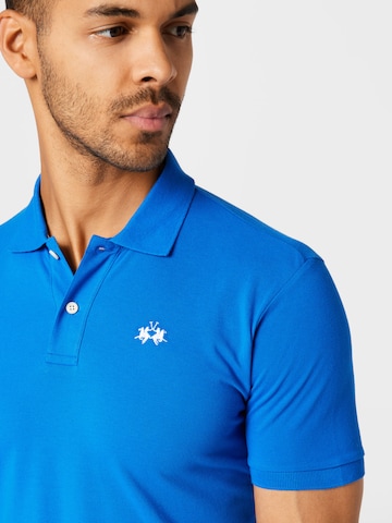 La Martina Poloshirt in Blau