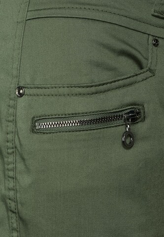 STREET ONE Slim fit Pants in Green