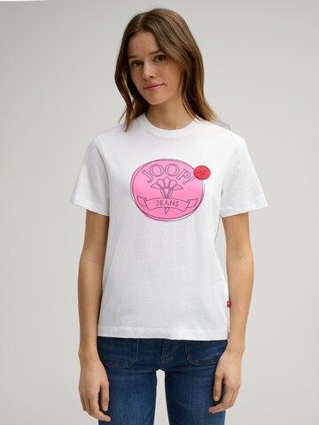 T-shirt 'Tonella' JOOP! Jeans en blanc : devant