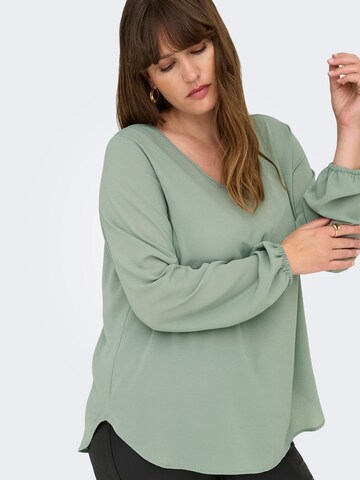 ONLY Carmakoma Blouse 'CARVICA' in Green