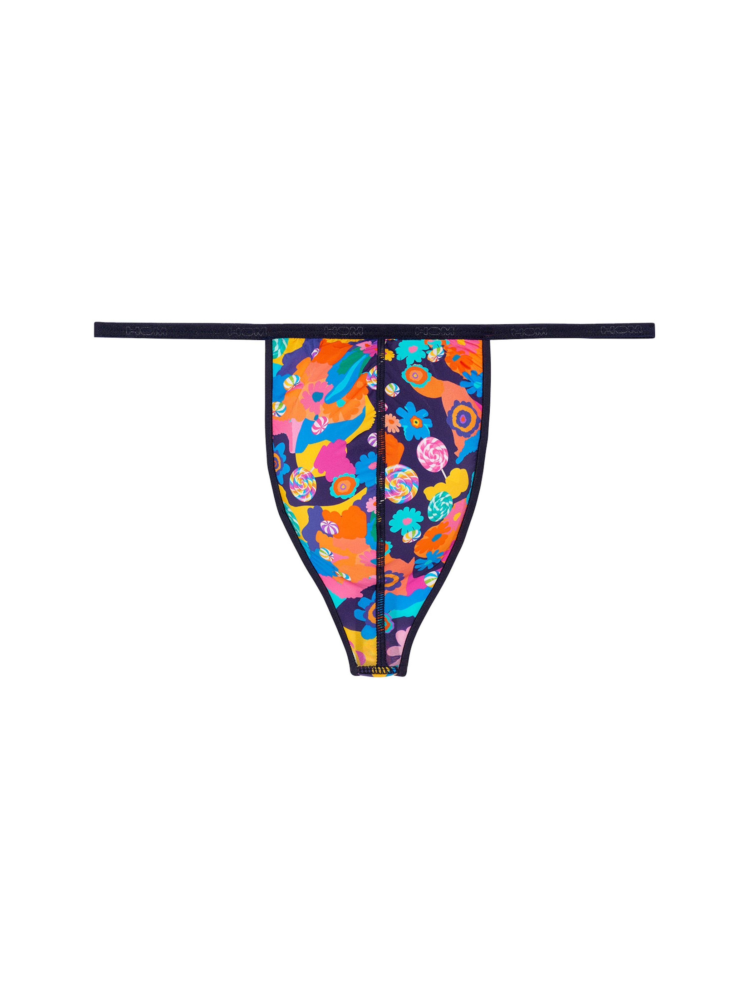 HOM G-String ' Wonka ' in Mischfarben: Vorderseite