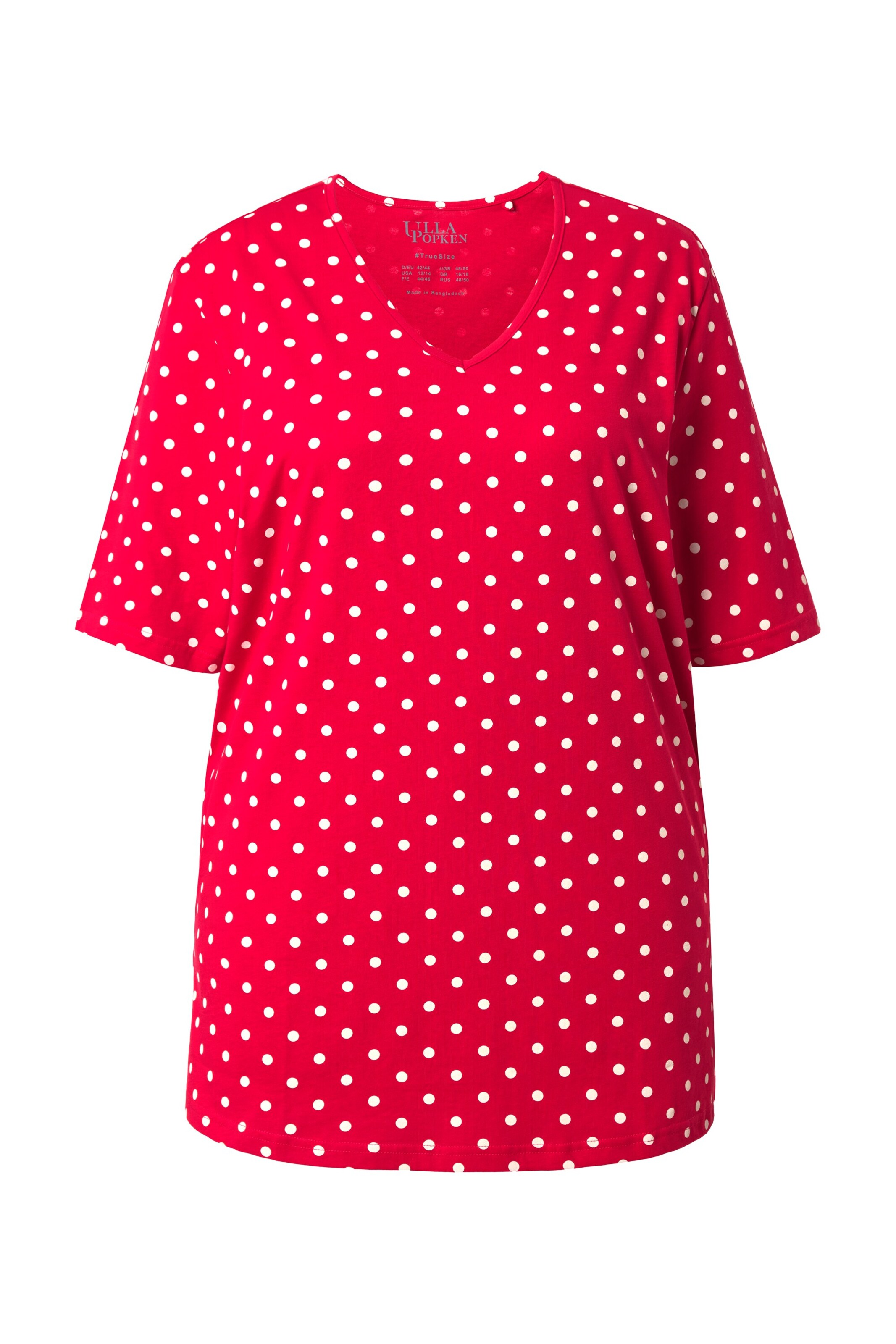 Ulla Popken Shirt in Red: front