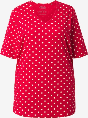 Ulla Popken Shirt in Red: front