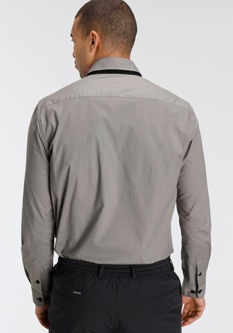 Bruno Banani Regular Fit Businesshemd in Grau