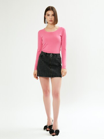 Influencer Pullover in Pink