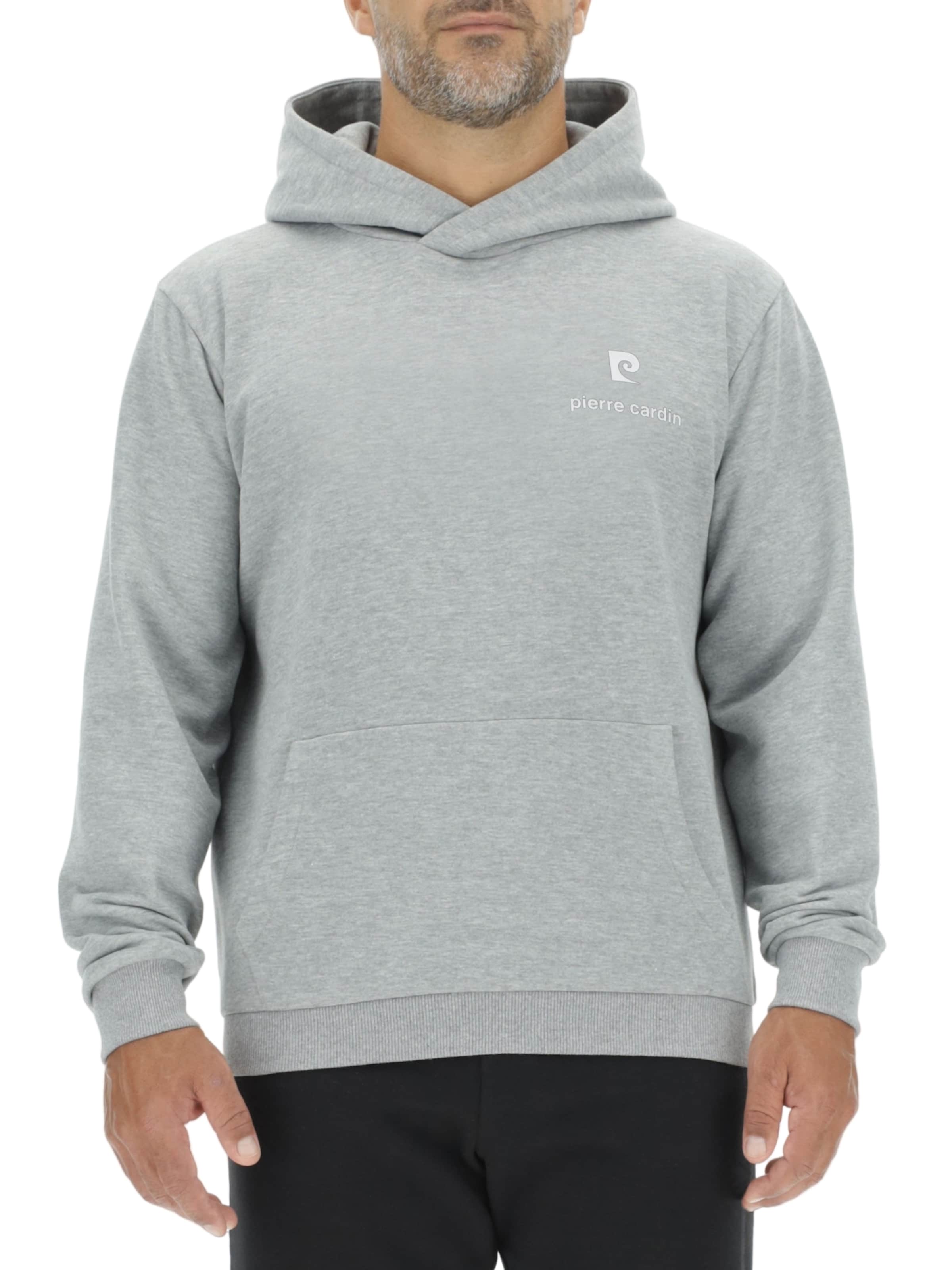 PIERRE CARDIN Hoodie in Grau: Vorderseite