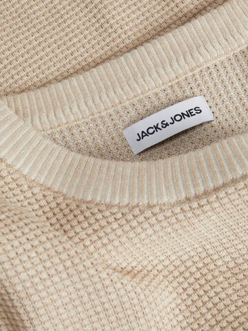 JACK & JONES Sweater in Beige