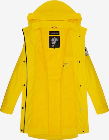 NAVAHOO Between-seasons coat 'Deike' in Yellow