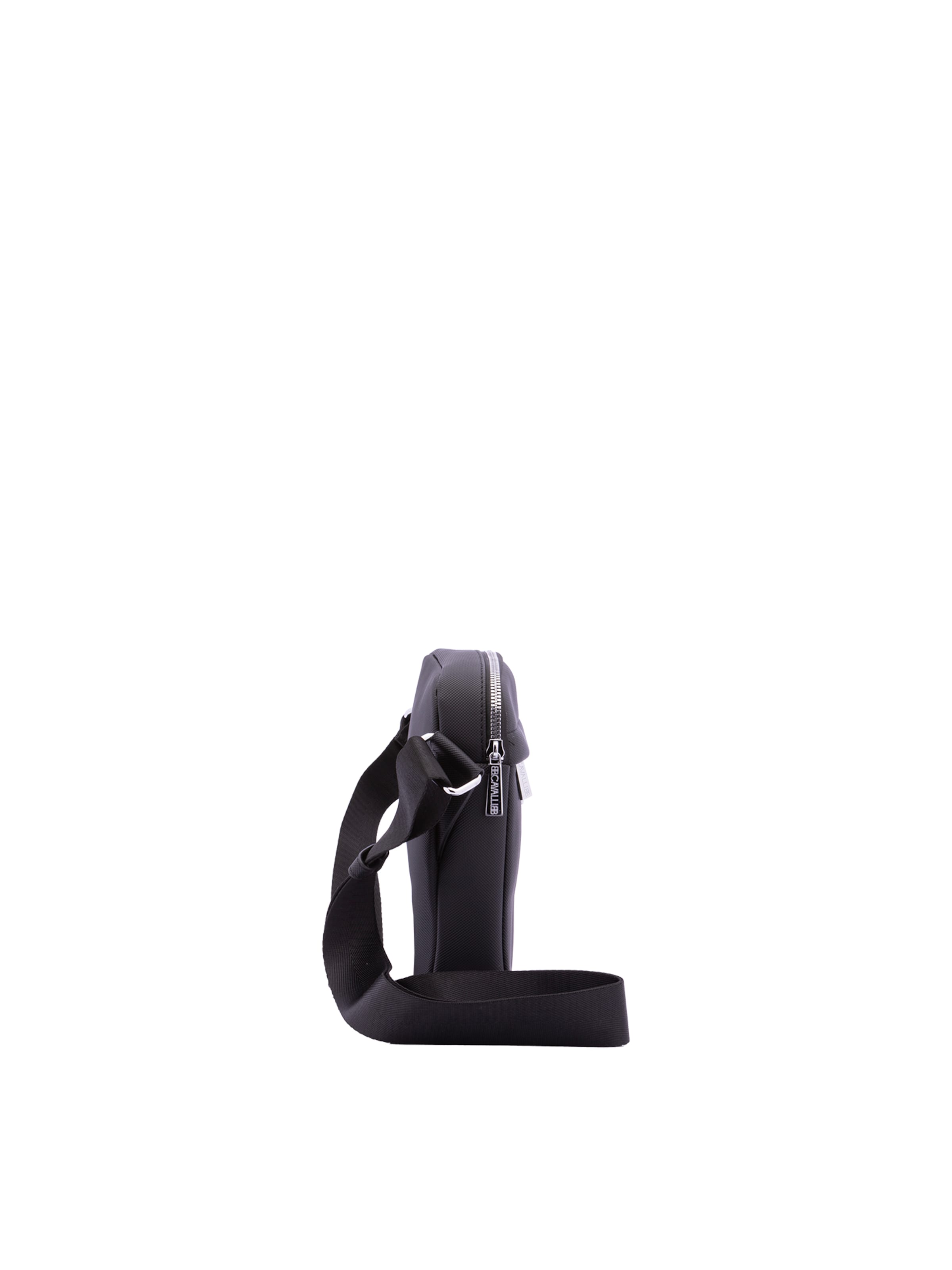 Borsa a tracolla 'Borsa a Tracolla B Cavalli Poliestere Zip Nera 19x21x6 cm' di B. Cavalli in nero
