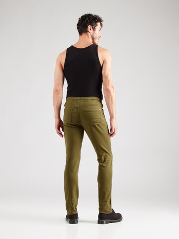 BLEND Slimfit Jeans 'Blizzard' in Grün
